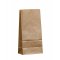 Крафт пакет с прямоугольным дном 12×8×25см, 70 г/м2 (бурый)