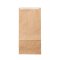 Крафт пакет с прямоугольным дном 12×8×25см, 50 г/м2 (бурый), с клеевым клапаном