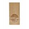 Крафт пакет с круглым окном 12×8×25см (1 слой) (бурый)