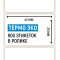 Термоэтикетка ЭКО 43×25мм, 900 шт. в ролике