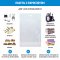 БОПП пакет с европодвесом, 4,5×21см, 30мкм, с клапаном и скотчем