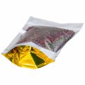Пакет Дой-Пак 14*21(+4)см, Металл/PET/БОПП (золото)