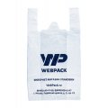 Пакет Майка 28см(+14)*50см, 20мкм, белый, WebРack