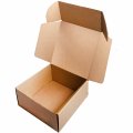 Самосборный короб, 220*220*100,  ТЕ-23, бурый