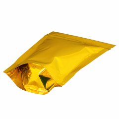 Пакет Дой-Пак 10,5*15(+3,5)см, Металл/PET/БОПП (золото) - фото 2