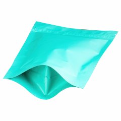 Пакет Дой-Пак 13,5*20(+4)см, Металл/PET/БОПП (бирюзовый матовый) - фото 2