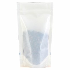 Пакет Дой-Пак 10,5*19(+3,5)см, PET/PE (белый, матовый) с овальным окошком - фото 2