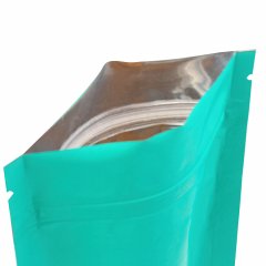 Пакет Дой-Пак 10,5*15(+3)см, Металл/PET/БОПП (темно-бирюзовый, матовый) - фото 4