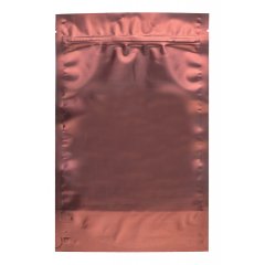 Пакет Дой-Пак 16*25(+4,5)мм, Металл/PET/БОПП (коричневый матовый) - фото 2
