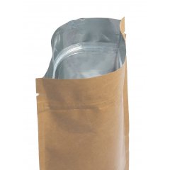 Пакет Дой-Пак 12*21(+3,5)см, PET/Крафт/БОПП, ламинированный матовый - фото 4