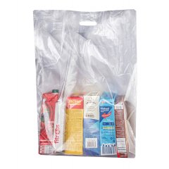Пакет ВУР 50*60см(+4см), 60мкм, ПВД, прозрачный - фото 2