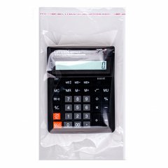 Полипропиленовые пакеты 20*30см(+5см), с клапаном и скотчем, 100 шт./уп. - фото 2