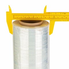 Стрейч пленка 500мм*20мкм (2,2кг) прозрачная, 220м. - фото 5