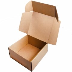 Самосборный короб, 220*220*100,  ТЕ-23, бурый