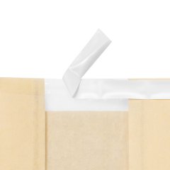 Крафт пакет с V-образным дном с окном 11(5)*4*26см, 40 г/м2 с клеевым клапаном - фото 2