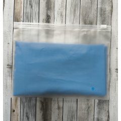Пакет слайдер 20*15см, 70 мкм, EVA, матовый, с бегунком - фото 3