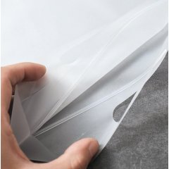Пакет слайдер с ручкой 30*40см, 70 мкм, EVA, матовый - фото 4