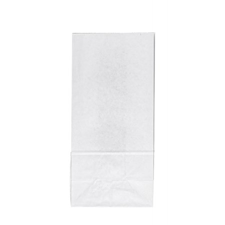 Крафт пакет с прямоугольным дном 12×8×25см, 65 г/м2 (белый)