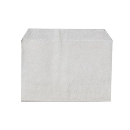 Крафт пакет с V-образным дном без складки, пакет ФРИ 11,5×10см, 40 г/м2 (белый)