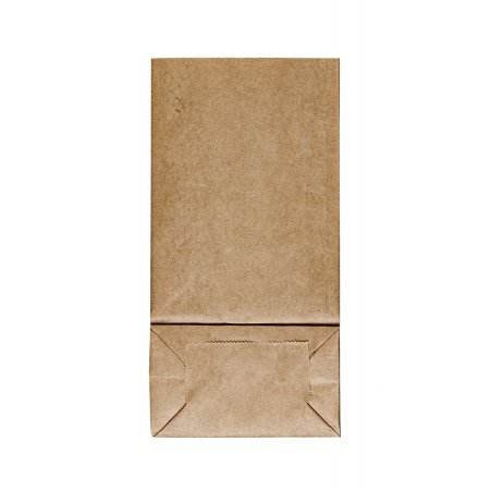 Крафт пакет с круглым окном 10×6×20см (1 слой)