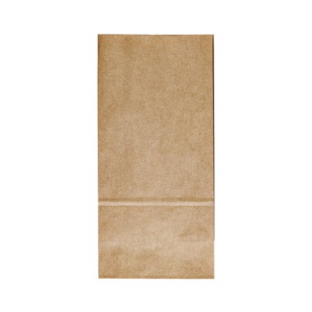 Крафт пакет с продольным окном 12(5)×8×25см (1 слой), бурый