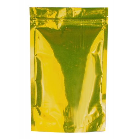 Пакет Дой-Пак 16×25(+4,5)см, Металл/PET/БОПП (золото)