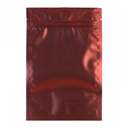 Пакет Дой-Пак 13,5×20(+4)см, Металл/PET/БОПП (коричневый матовый)