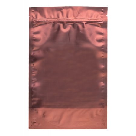Пакет Дой-Пак 16×25(+4,5)мм, Металл/PET/БОПП (коричневый матовый)