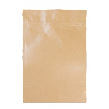 Пакет Дой-Пак 13,5×20(+3,5)см, PET/Крафт/БОПП, ламинированный матовый