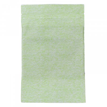 Пакет Дой-Пак 12×18,5(+3)см, Крафт (салатовая волна), с окном 10см