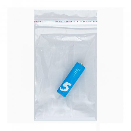 Полипропиленовые пакеты 8×10см(+5см), с клапаном и скотчем, 100 шт./уп.