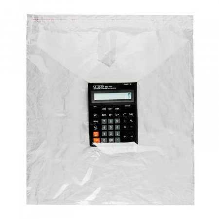 Полипропиленовые пакеты 53×55см(+5см), 35мкм, с клапаном и скотчем