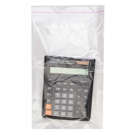 Полипропиленовые пакеты 23×35см(+5см), с клапаном и скотчем, 100 шт./уп.