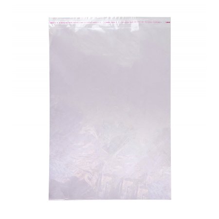 Пакет БОПП 30×45см, 25мкм, с клапаном и скотчем, 100 шт./уп.