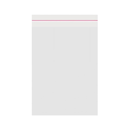 Пакет БОПП 30×40см, 25мкм, с клапаном и скотчем, 100 шт./уп.