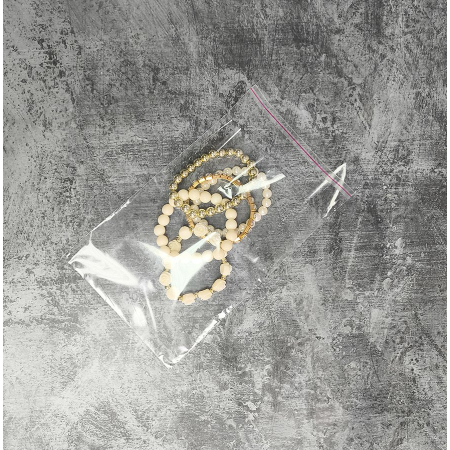 Пакет БОПП 13×18см, 25мкм, с клапаном и скотчем