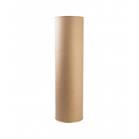 Картонный тубус с жестяной крышкой, 9,2×35см