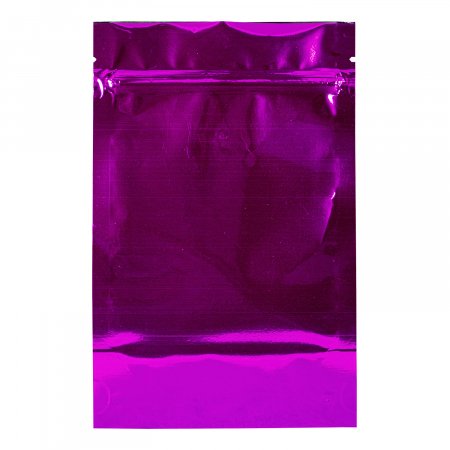Пакет Дой-Пак 105×150(+30)мм, Металл/PET/БОПП (фиолетовый)
