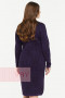 Платье женское 2299 Фемина (Фиолетовый/черный)