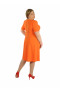 Платье "Апельсиновый Креп" Intikoma (Оранжевый)