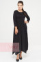 Платье женское 182-3471 Фемина (Черный/черный)