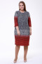 Платье 1404-632 Грация Стиля (Красный)