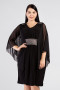 Платье "Артесса" PP38007BLK60 (Черный)