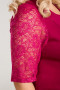 Платье 789 Luxury Plus (Темно-розовый)