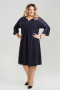 Платье 828 Luxury Plus (Темно-синий)