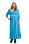 Платье 374 Luxury Plus (Голубой)