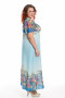 Платье 609 Luxury Plus (Голубой)