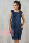 Платье женское 3282 Фемина (Варенка синий)