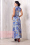 Платье женское 3181 Фемина (Огурцы голубой)