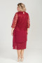 Платье 800 Luxury Plus (Бордовый)